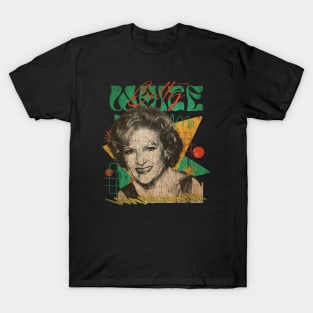 VINATGE POP RETRO -Betty White- STYLE 70S T-Shirt